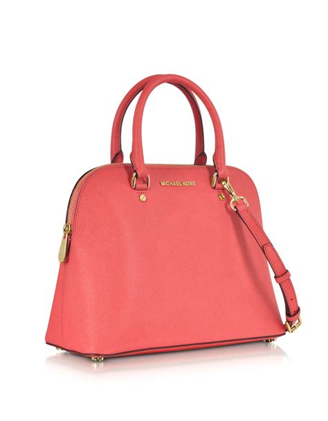 michael kors large cindy dome in pink|michael michael kors cindy large dome crossbody .